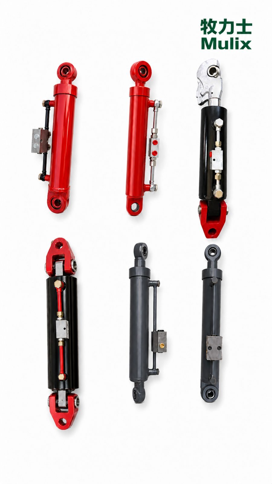 Hydraulic Side Link Cylinder with Clevis Ends